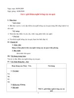 CÔNG NGHÊ TRỒNG TROT