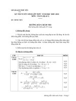 đề thi toán vào 10