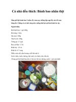 Cả nhà đều thích: Bánh bao nhân thịt ppt