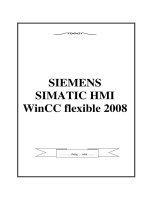 SIEMENS SIMATIC HMI WinCC flexible 2008 pot