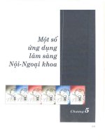Một số ứng dụng lâm sàng Nội - Ngoại khoa docx