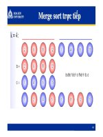 Cấu trúc dữ liệu và giải thuật (phần 7) pdf