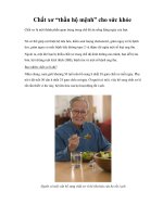 Chất xơ “thần hộ mệnh” cho sức khỏe pps