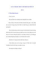 VẬT LÝ TRỊ LIỆU THOÁT VỊ ĐĨA ĐỆM CỘT SỐNG CỔ (Kỳ 2) pps