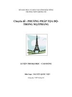 BÌA CÁC CHUYÊN ĐỀ