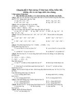 chuyen de 5: dai cuong kim loai, kiem, kiem tho, nhom, sat va cac hop chat cua chung