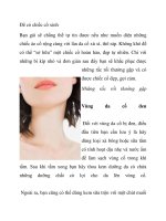 Để có chiếc cổ xinh pptx