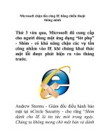 Microsoft chặn tấn công IE bằng chiến thuật thông minh potx