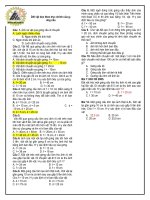 Trắc nghiệm dịch chuyển