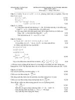 HDC thi HKII 2009-2010 môn Toán 9