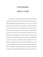 SÁCH LINH KHU - THIÊN 52: VỆ KHÍ pps