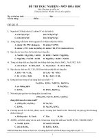Tuyển tập Hóa TN_2010 số 15