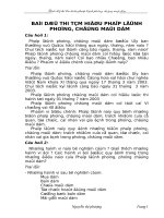 BAI DU THI PHAP LENH PC MAI DAM