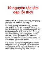 10 nguyên tắc làm đẹp lỗi thời pps