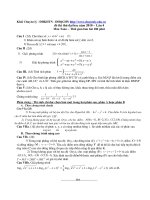 De thi thu DH Lan 4-2010- Chuyen Li KHTN