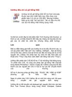 UniKey đâu chỉ có gõ tiếng Việt.