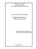 Báo cáo tốt nghiệp về thiết mạng WLAN