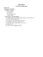 Đề cương HK II anh 7