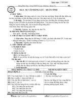 Tiet 5 - Sự cân bằng lực. QT