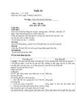 Giáo án Sáng lớp 1 Tuần 34