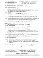 Đề thi thử khối 12 lần 2 rât hay