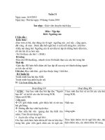 Giáo án Sáng lớp 1 Tuần 31