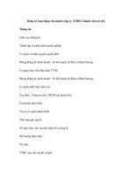 Đăng ký hoạt động chi nhánh công ty TNHH 2 thành viên trở lên doc