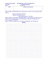 Đề kiêm tra văn 9 học kỳ 2 -x