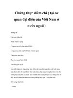 Chứng thực điểm chỉ ( tại cơ quan đại diện của Việt Nam ở nước ngoài) ppsx