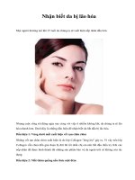 Nhận biết da bị lão hóa pot