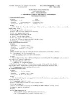 De cuong on tap Anh van 12