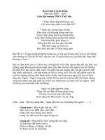 Hoạt cảnh truyền thống DHCN Bác Hồ