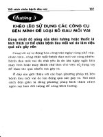 100 Cách chữa bệnh đau vai (Chương 5) potx