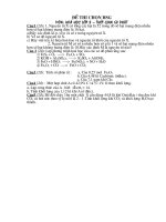 Đề thi HSG Hóa 8 - 5