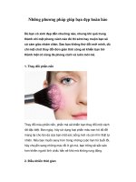 Những phương pháp giúp bạn đẹp hoàn hảo ppt