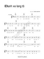 Bài hát bánh xe lãng tử - Trọng Khương (lời bài hát có nốt) docx