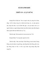 SÁCH LINH KHU - THIÊN 50 : LUẬN DŨNG pps