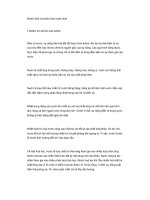 Nước thải và phân loại nước thải pdf