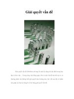 Giải quyết vấn đề potx