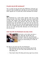 Có phải máy bị đổi mainboard.