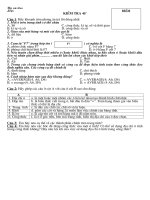 de kiem tra 1 tiêt tin hoc 7