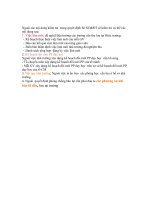 NỘI DUNG KIỂM TRA CỦA SỞ GD