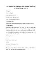 Gia hạn thời hạn có hiệu lực của việc thông báo về việc kê biên tài sản thi hành án pot