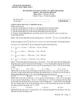 Đề thi thử ĐH 2010 - THPT Triệu Sơn 4