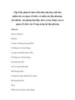 Cấp Giấy phép tổ chức triển lãm, hội chợ xuất bản phẩm cho cơ quan, tổ chức, cá nhân của địa phương; chi nhánh, văn phòng đại diện, đơn vị trực thuộc của cơ quan, tổ chức của Trung ương tại địa phương pdf