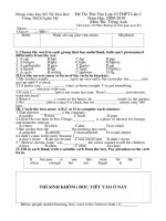 De thi thu vao L10 lan 2