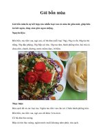 Gỏi bốn mùa docx