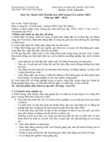 Ban tu nhan xet danh gia giao vien