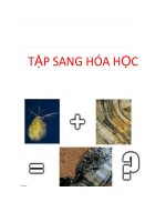 tập san hóa học