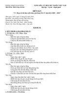 BIÊN BẢN HỌP XÉT THI ĐUA CUỐI NĂM NĂM HỌC 2009 - 2010